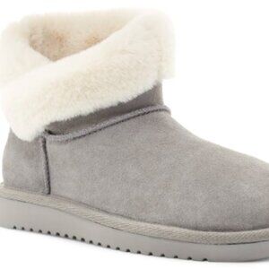 NEW IN BOX KOOLABURRA BY UGGS DEZI PLUSH SUEDE MINI BOOTIES!
